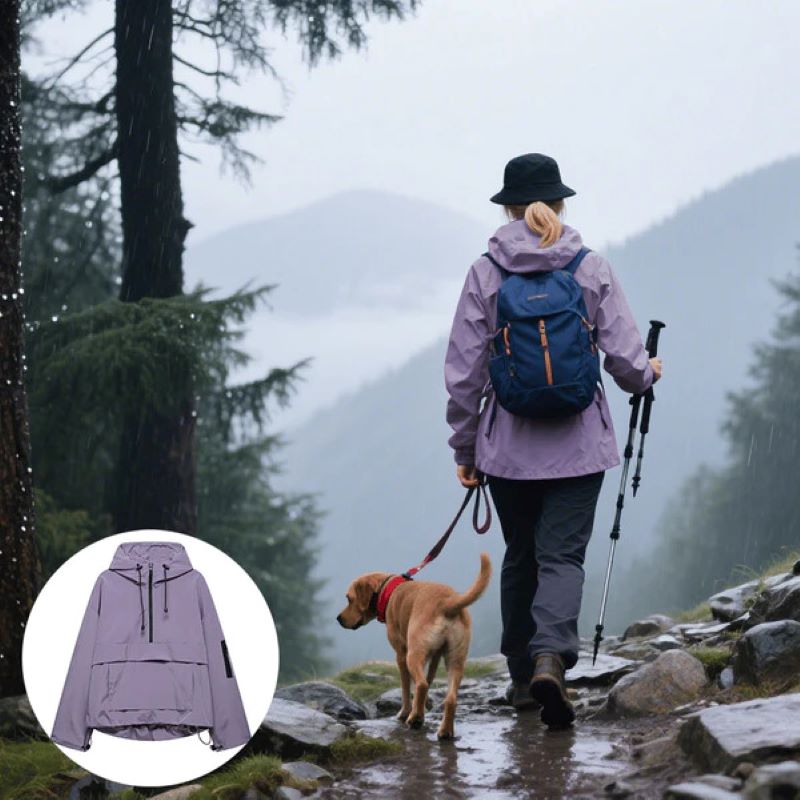 💦Three-in-one waterproof, rainproof, windproof and cold-proof women's jacket