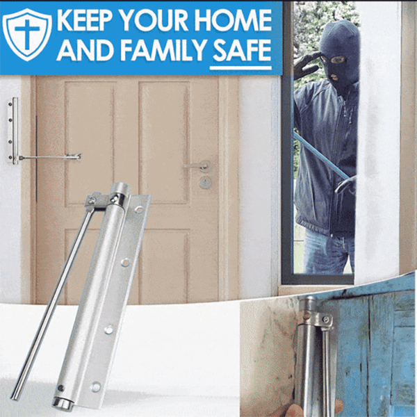 Adjustable automatic door closer