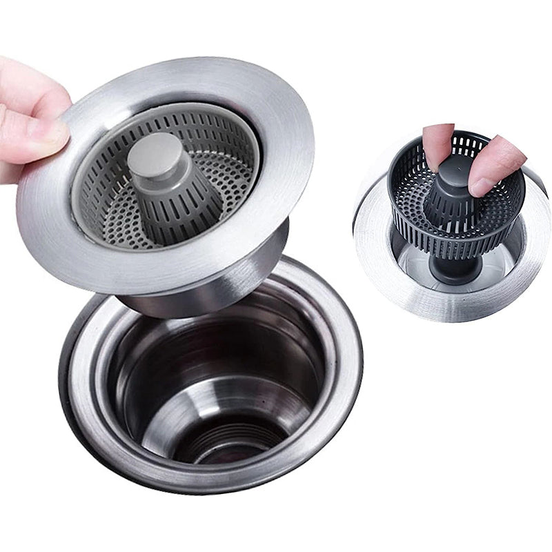 Upgraded Sink Bounce Core Drain Strainer