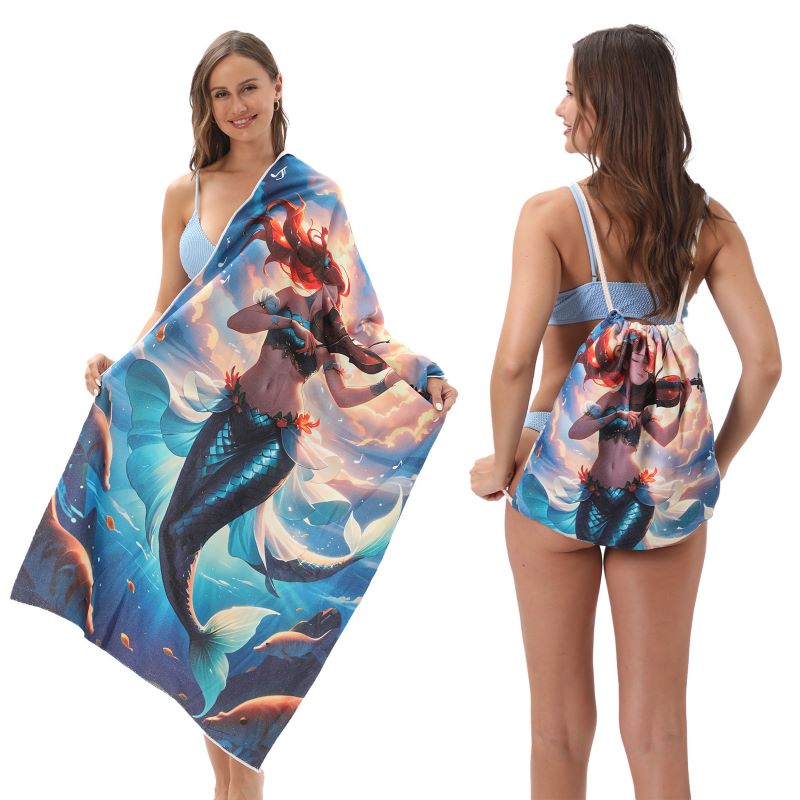 Foldable Beach Towel