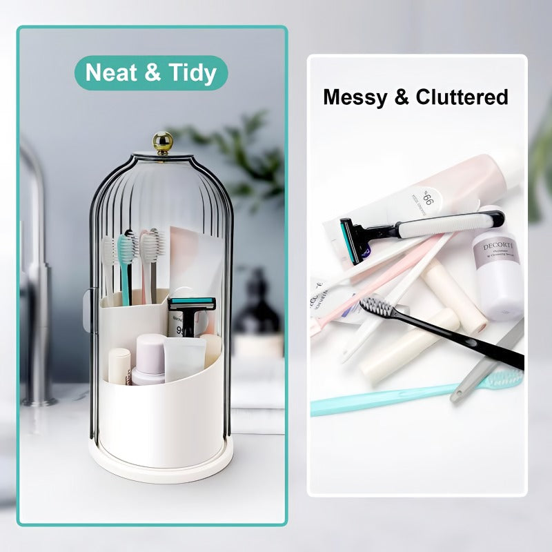 ✨Sliding cover toothbrush storage box
