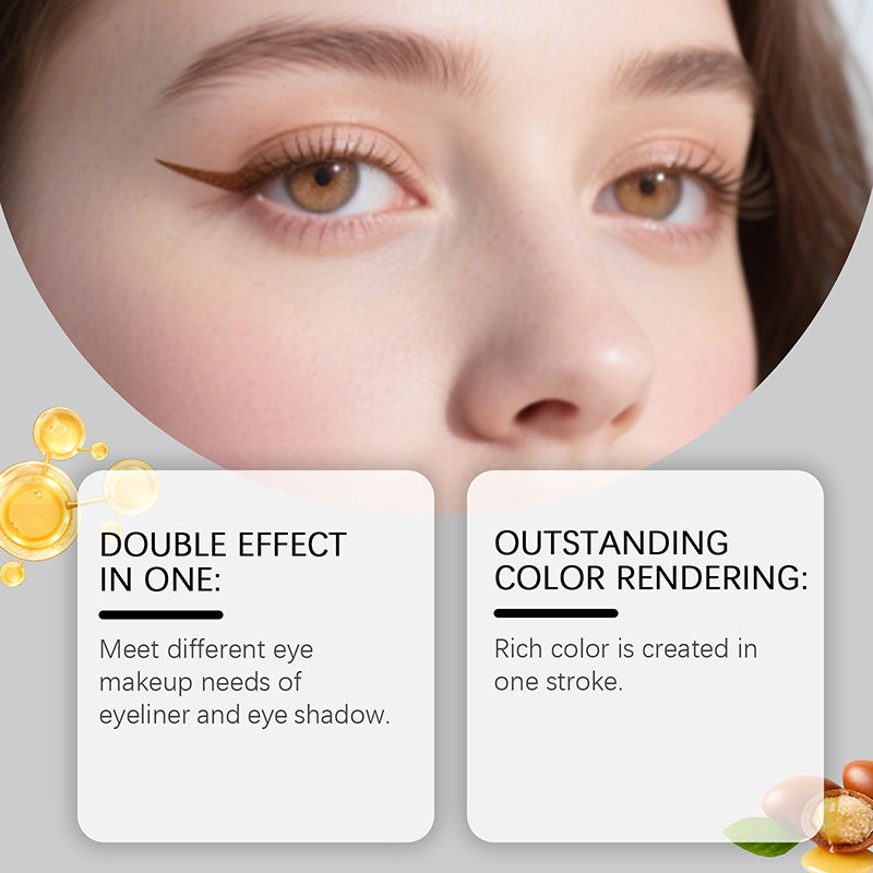 2-in-1 Eyeliner and Eyeshadow Pencil - Buy 1 Get 1 Free(2 PCS)