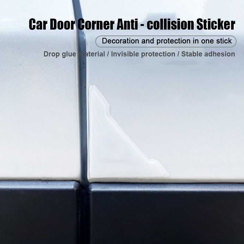 Car door anti-collision corner guard door sticker