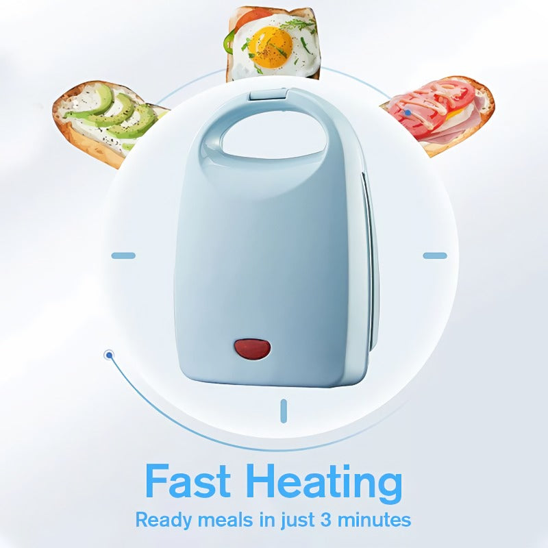 Fast heating multifunctional sandwich maker
