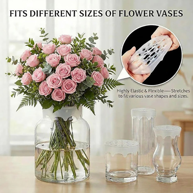 Silicone bouquet holder