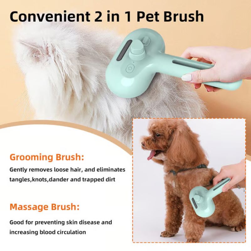 Pet Spray Hair Removal Comb