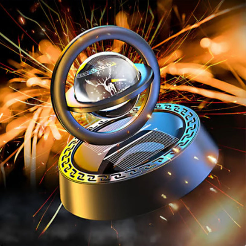 Solar antler rotating aromatherapy machine