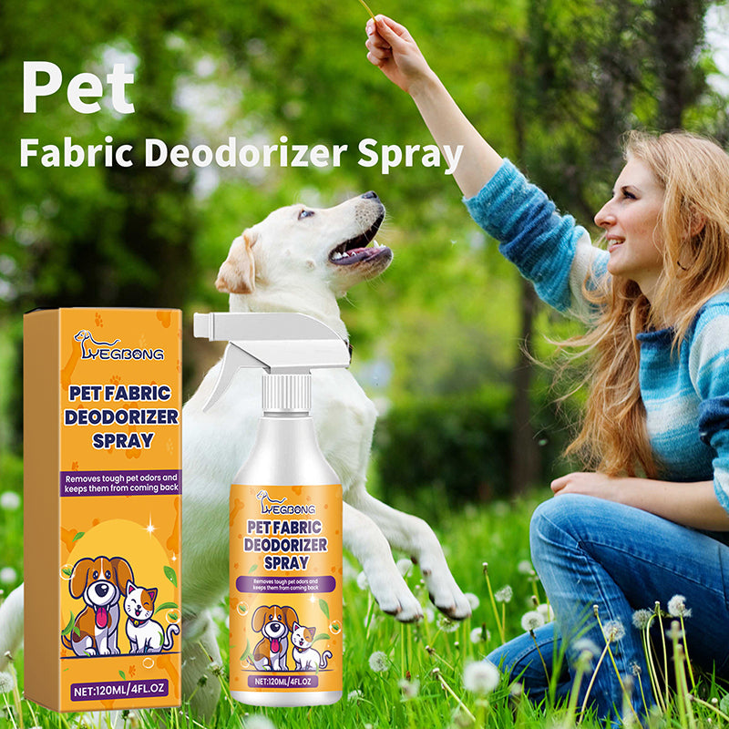 Strong deodorizing spray for pets
