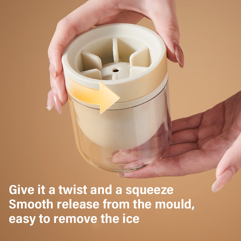 Silicone large ice sphere mold