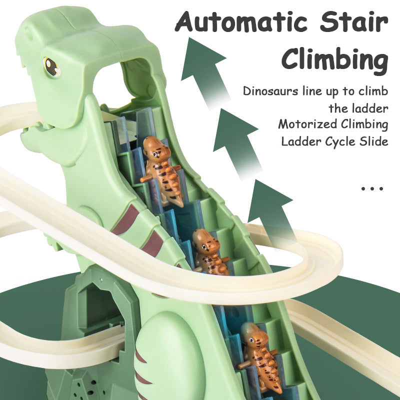 Dinosaur Electric Slide Track Toy