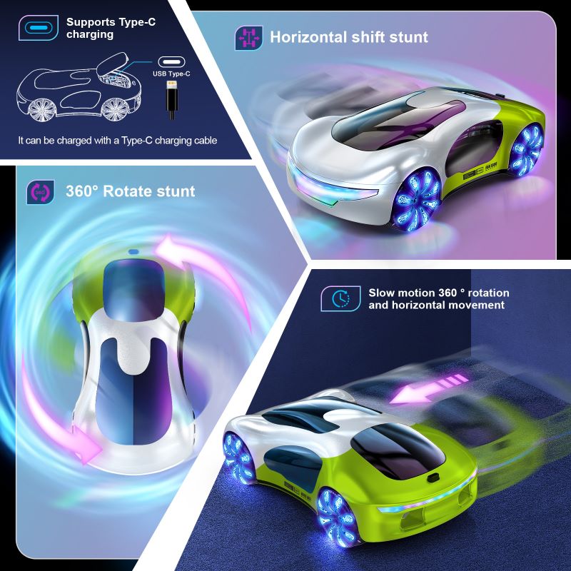 New energy concept spray remote control car