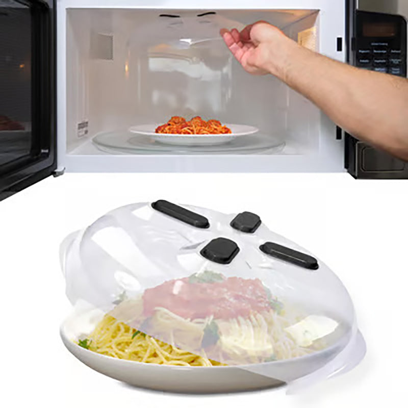 12-inch Microwave oven splash-proof magnetic lid