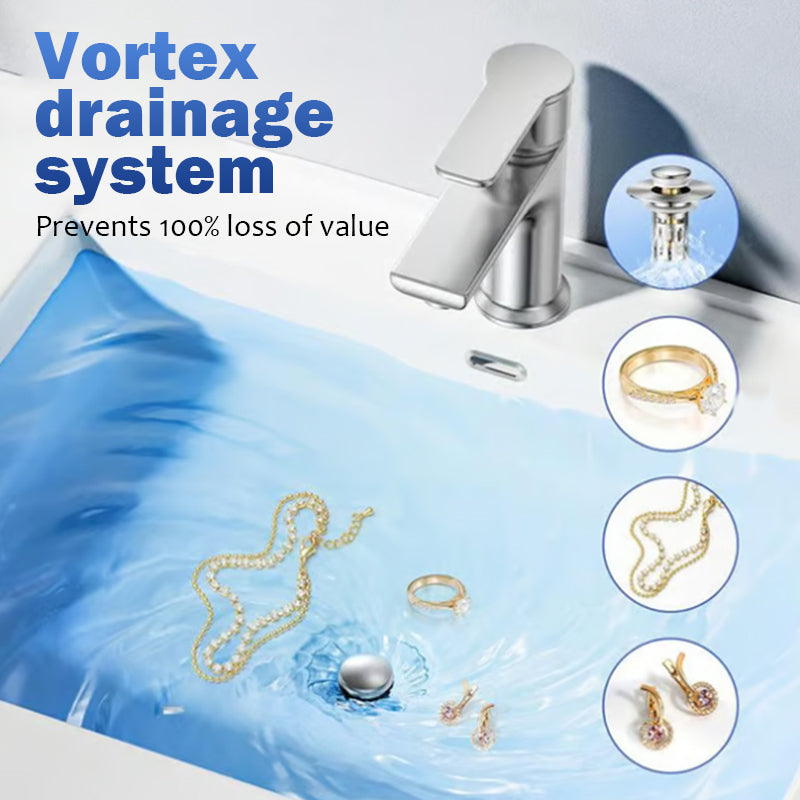 2-in-1 Bathroom Pop-Up Sink Stopper