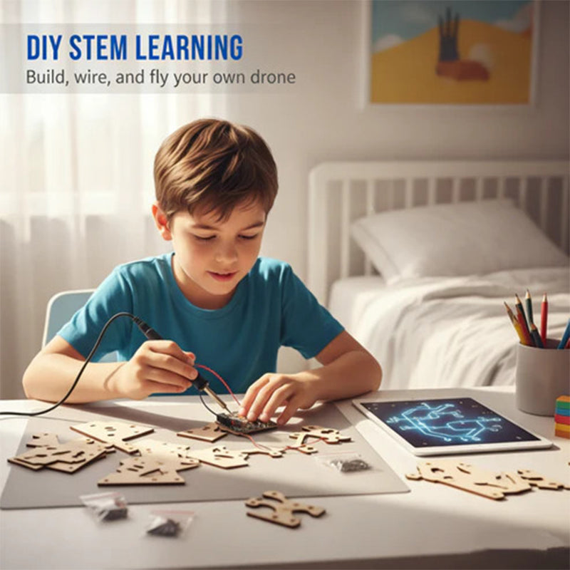 DIY Wooden Drone Assembly Kit