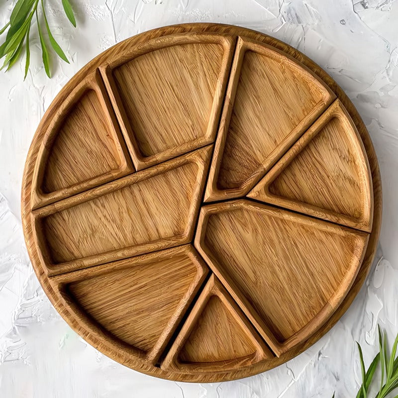 Jigsaw Puzzle Tray - Wood with Removable Dividers