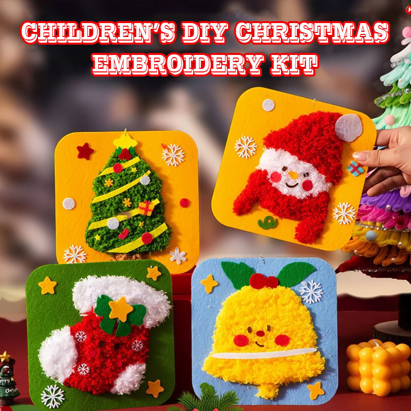 DIY Christmas Embroidery Kit
