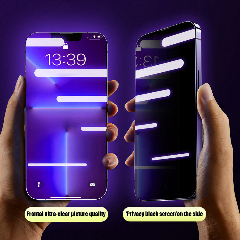 Anti-peep phone screen protector for iphone