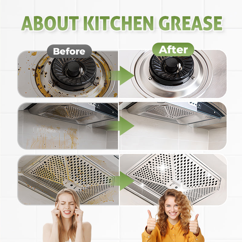 Enzyme-activated powerful degreasing kitchen cleaner
