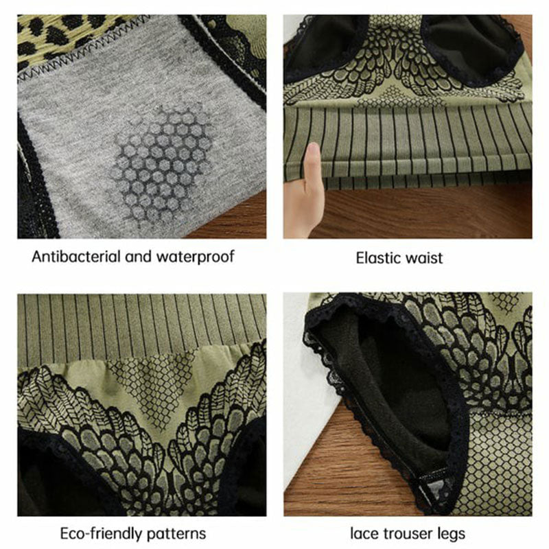 COTTON HIGH WAIST UNDERWEAR FOR WOMEN