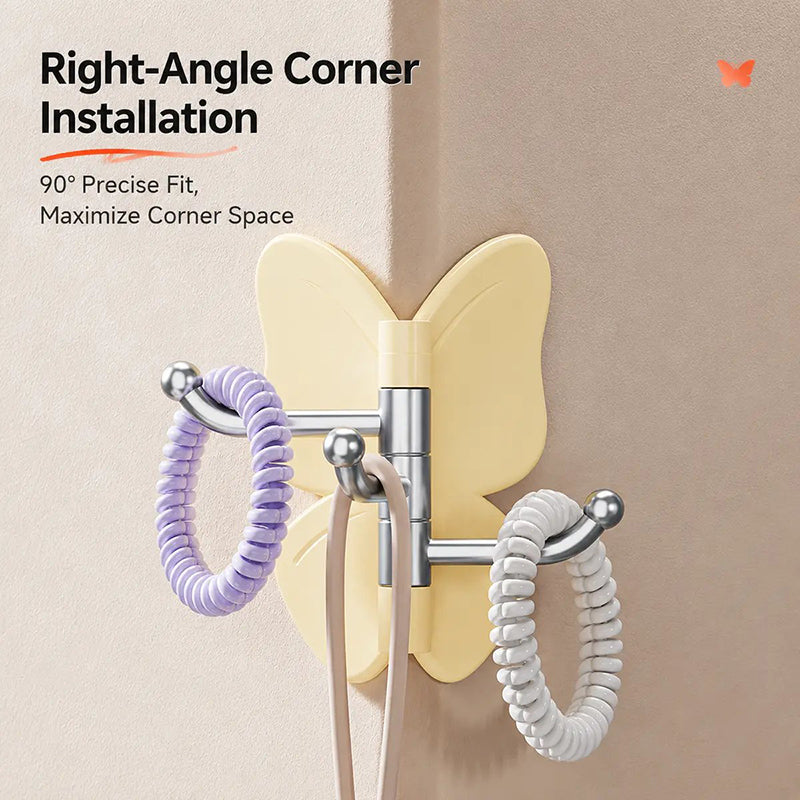 Rotatable butterfly hook