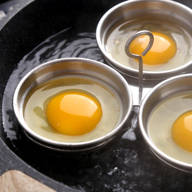 Stainless steel boiled egg mold