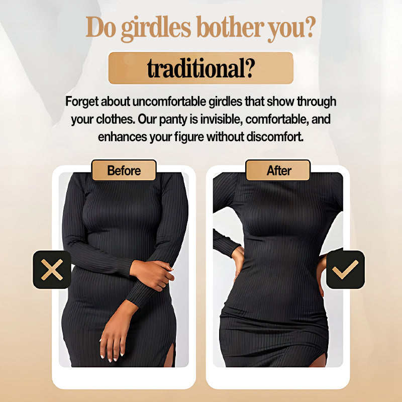 Back-release body shaping pants