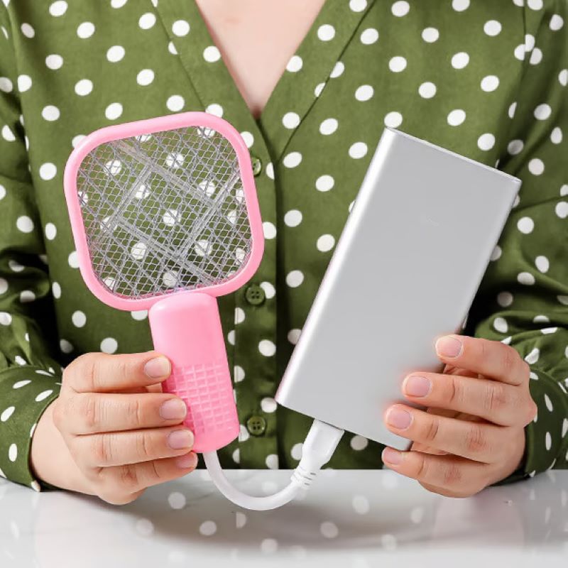 Outdoor electric mosquito swatter