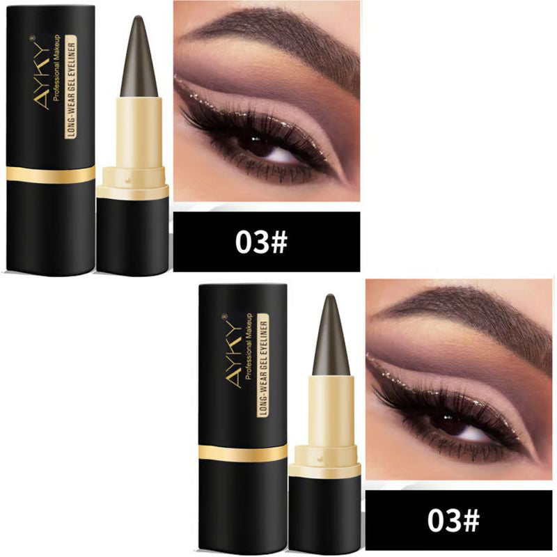 Waterproof single-end eyeliner