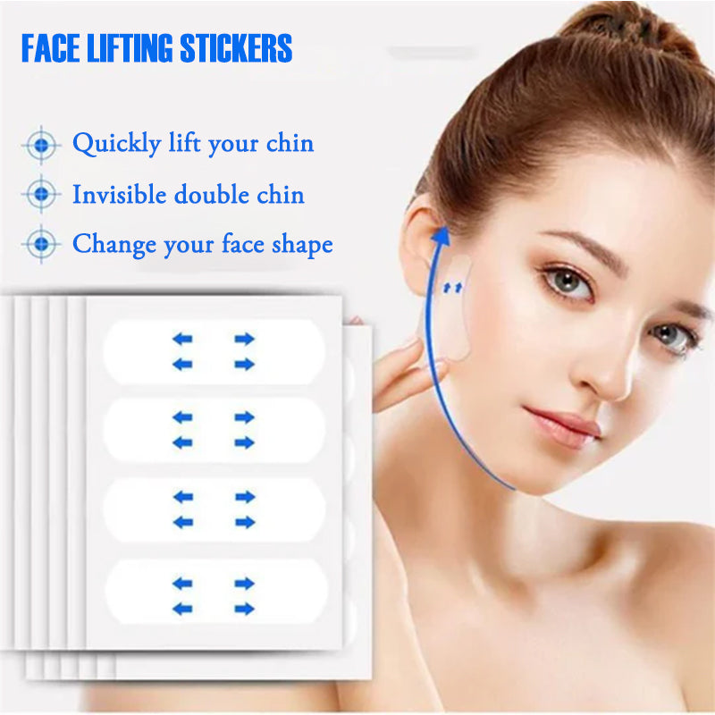 Invisible tape for facelift