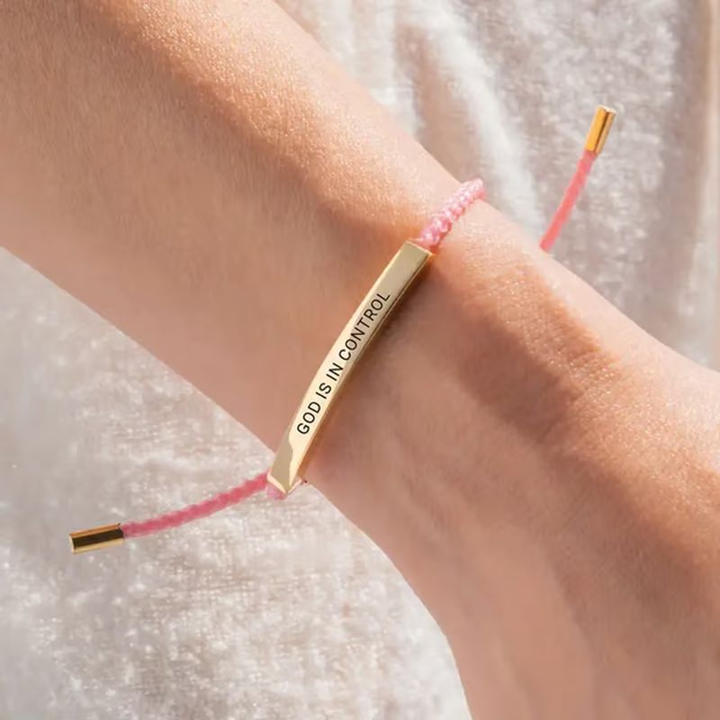 πβ¨ Inspire Bracelet "God Controls Everything" π