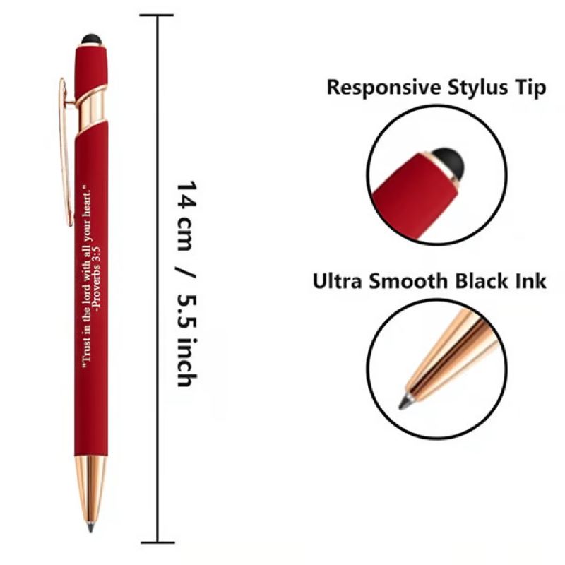 ❤️🙌Premium Comfort Bible Verse Pens – 10 pcs