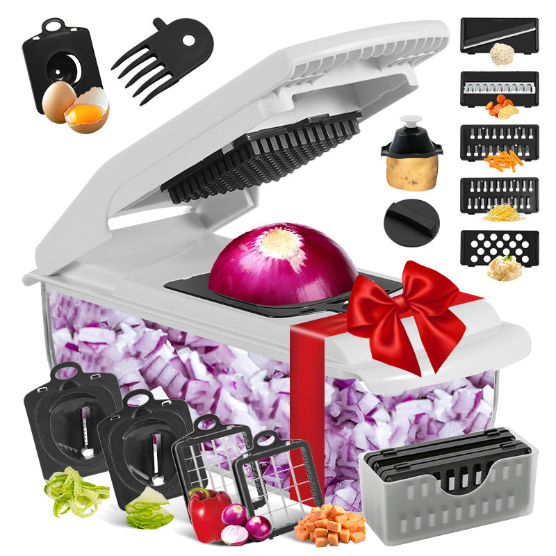 Multi-function vegetable cutter 18-piece set