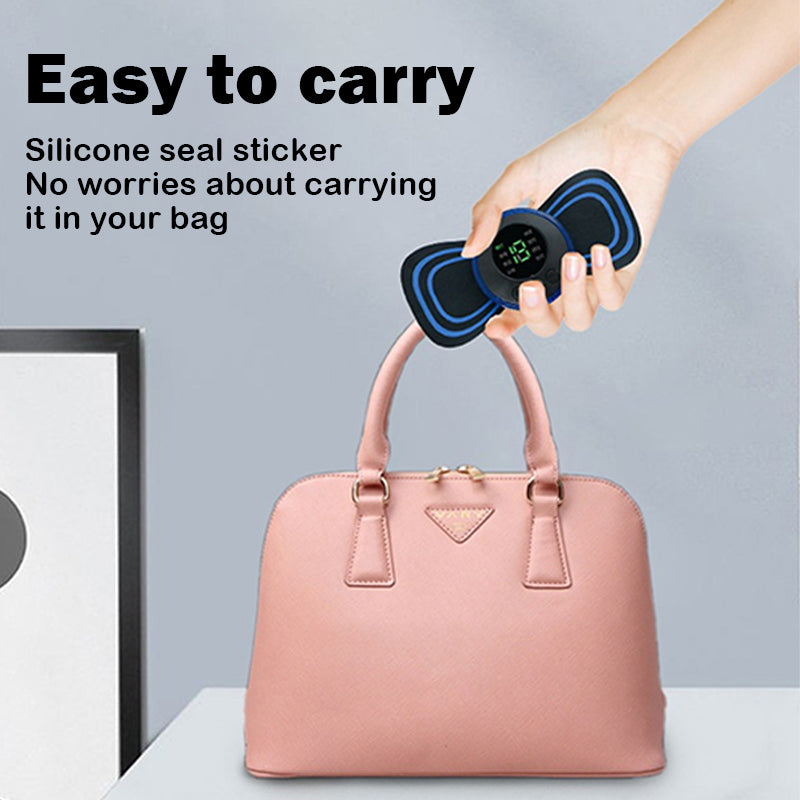 Mini portable shoulder, neck and waist massager