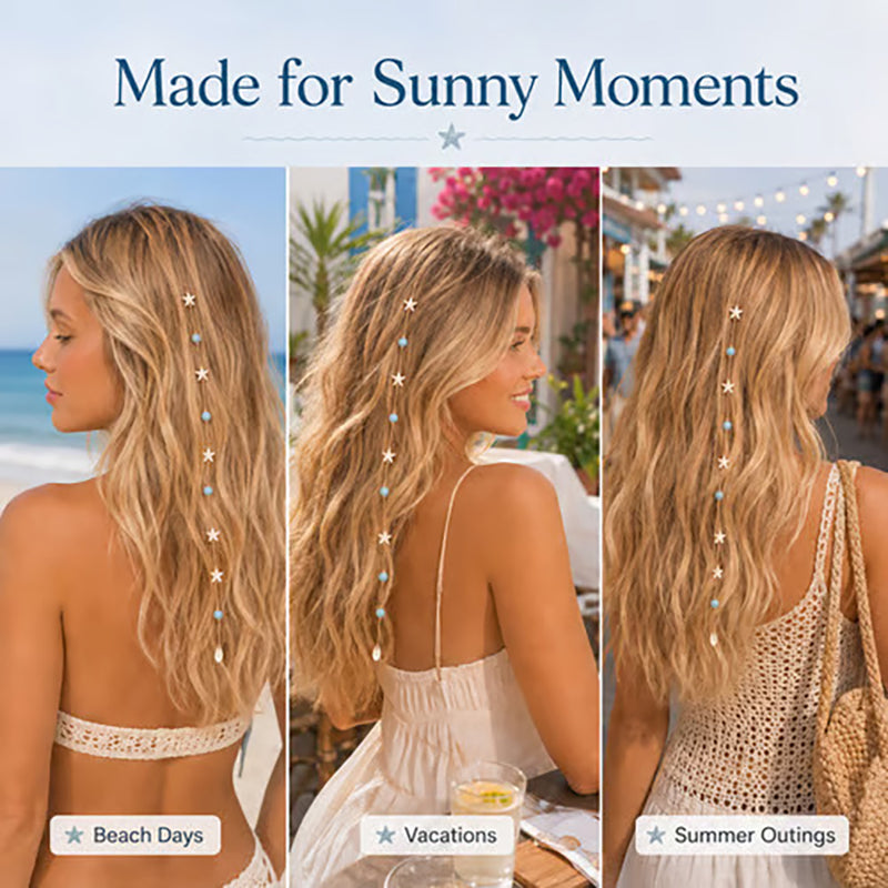 Atmospheric mermaid hair accessory