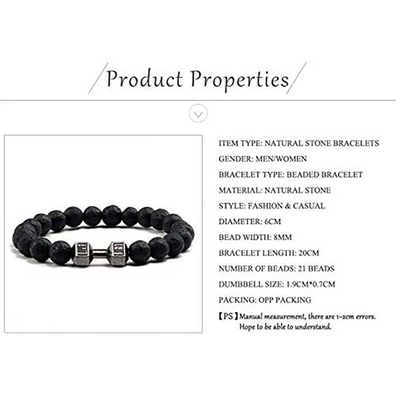 Dumbbell Bracelet