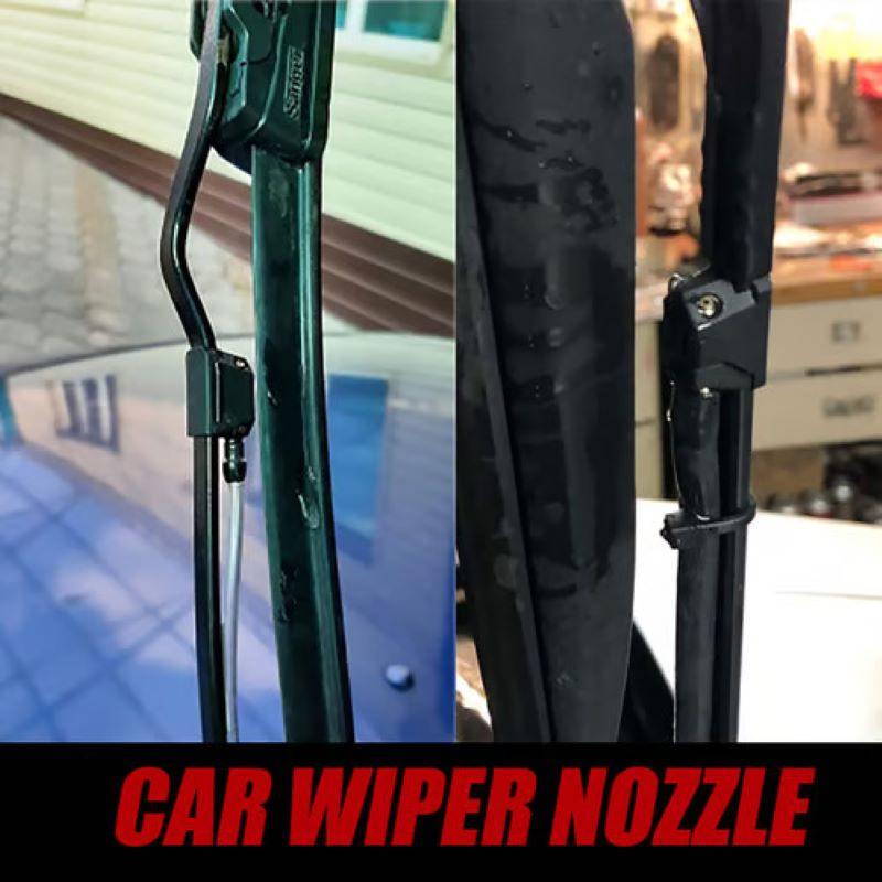🚗Four-hole car wiper nozzle
