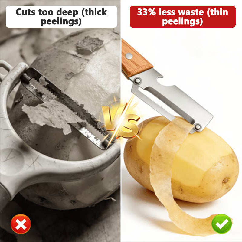 Multi-functional peeler