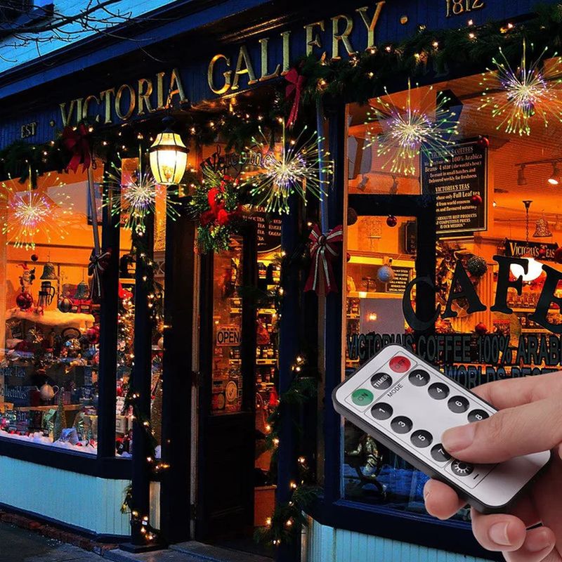 LED Christmas Fireworks Atmosphere Lights π