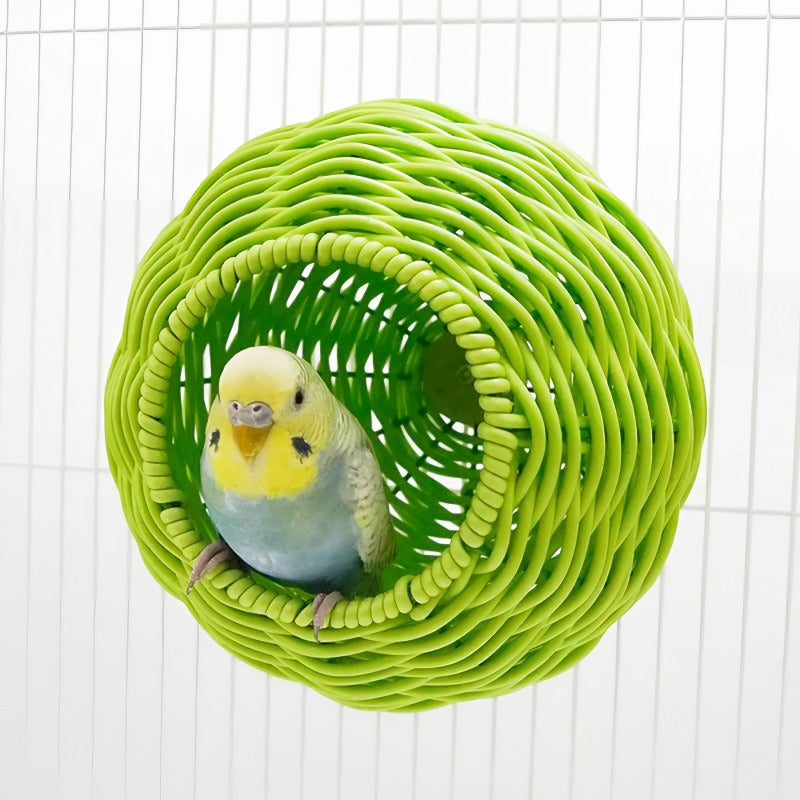 Sturdy and breathable rattan bird's nest