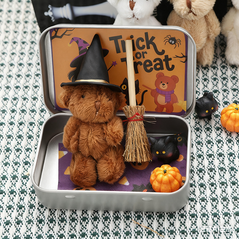 🎃🧸Cute Halloween Teddy Bear Gift Box🌟👻