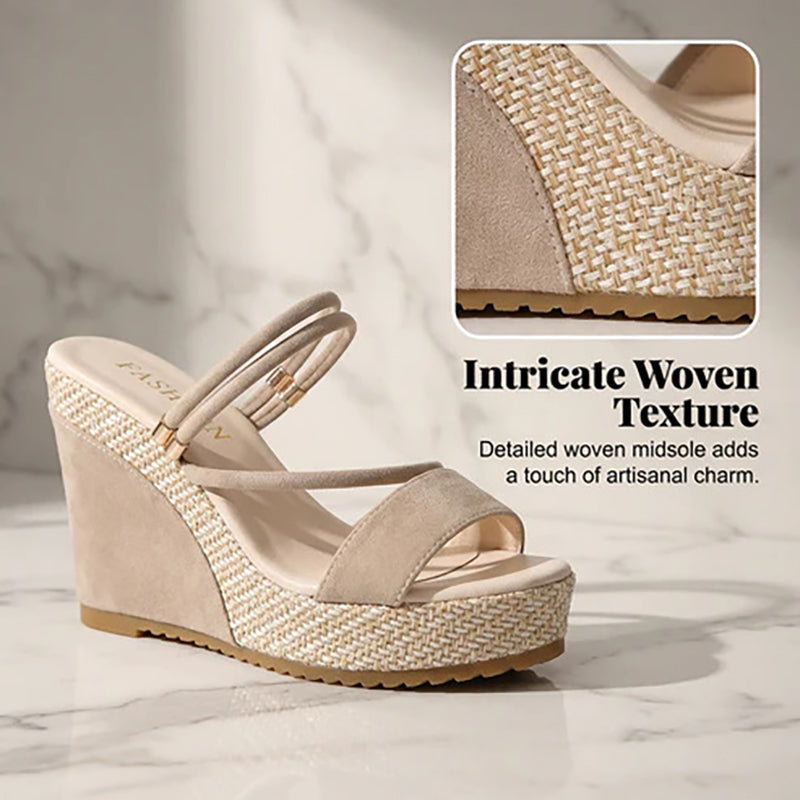 2026 New Arrival: Women's High-Heeled Wedge Sandals