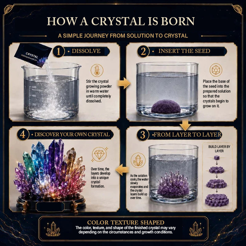 Crystal Planting Science Experiment Kit Toy