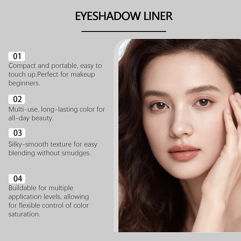 2-in-1 Eyeliner and Eyeshadow Pencil - Buy 1 Get 1 Free(2 PCS)