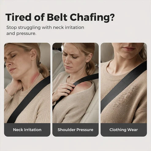 Universal Faux Suede Car Seat Belt Cover