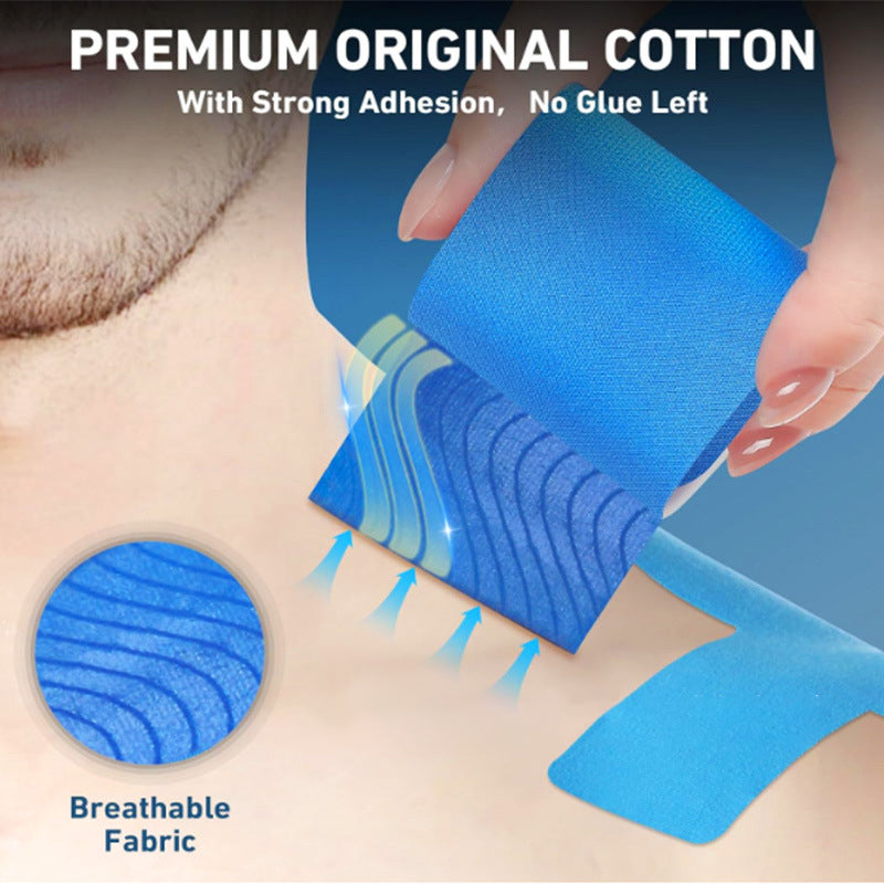 Kinesiology patch for shoulder pain relief