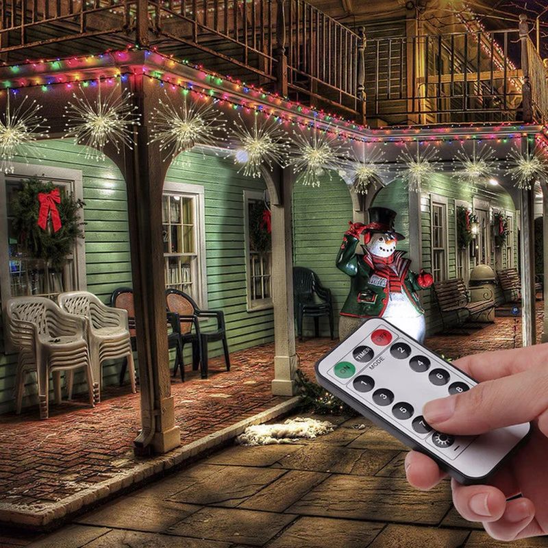 LED Christmas Fireworks Atmosphere Lights π