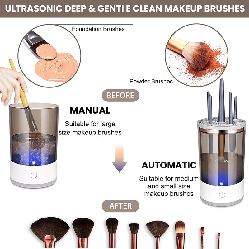 Electric Makeup Brush Cleaner Machine
