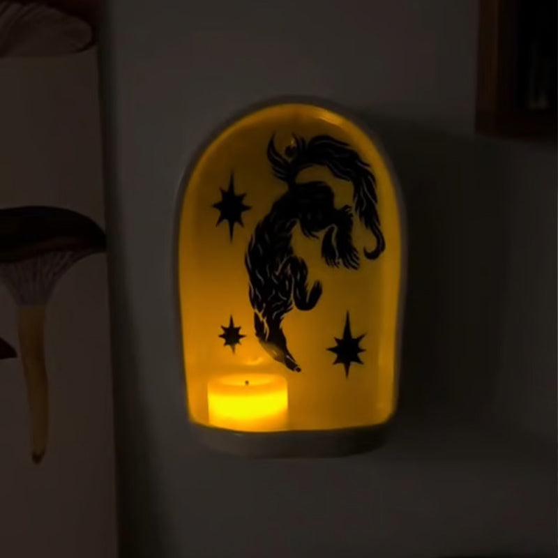 π Sacred Handmade Wall Niche