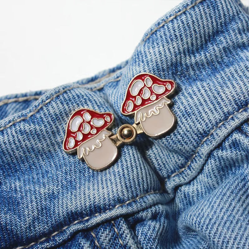 Cute waist buttons