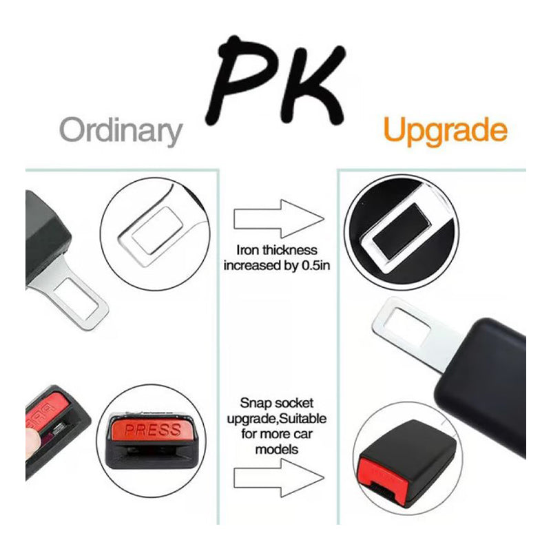 Car seat belt buckle extender